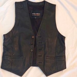 Wilson's Leather Womens Vest Small